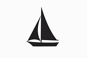 Sailing & Cargo Ship Silhouette Pack, an Illustration by Designs_River (Thumbnail 2 of 9)
