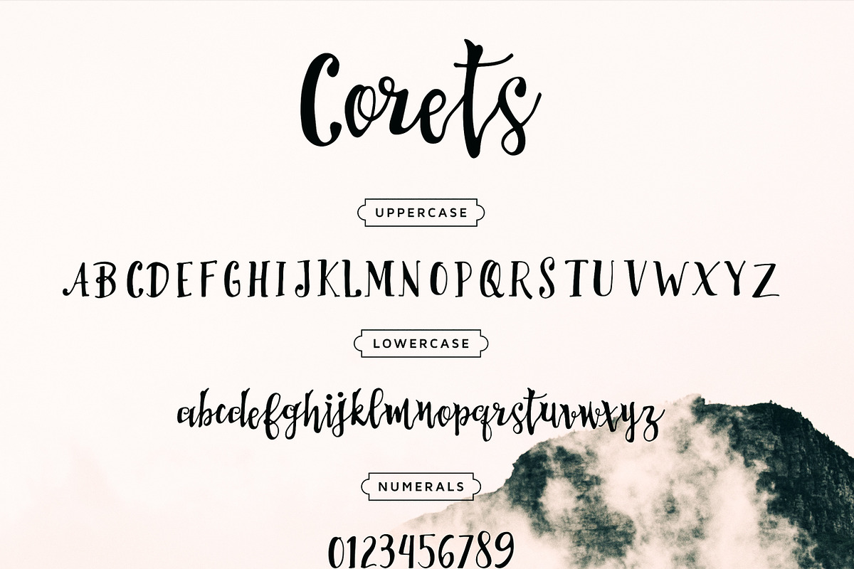 Corets Script preview 6