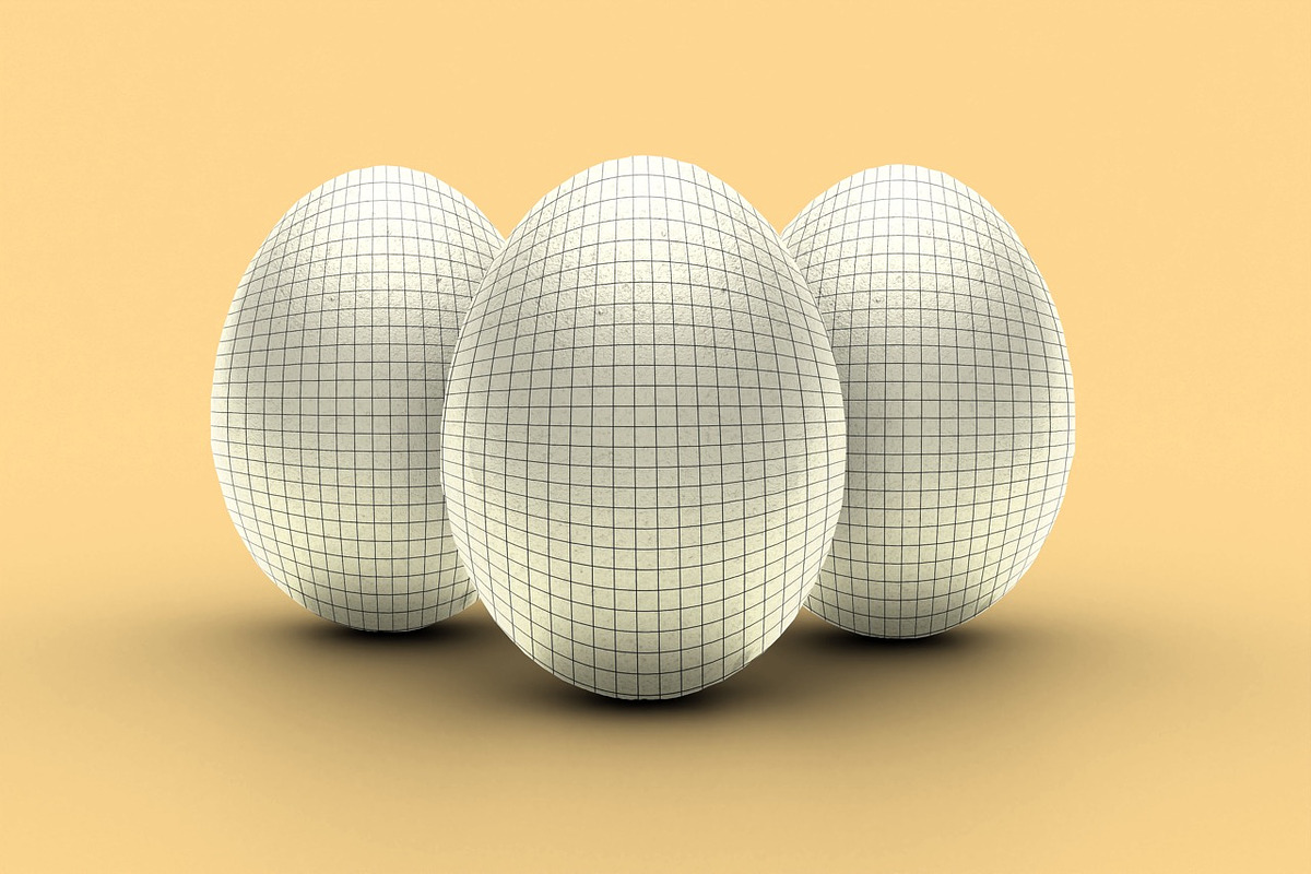 Easter Egg Mockup, a Mockup by Claymoon Lab (Photo 4 of 11)