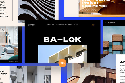 Architecture Google Slides Template
