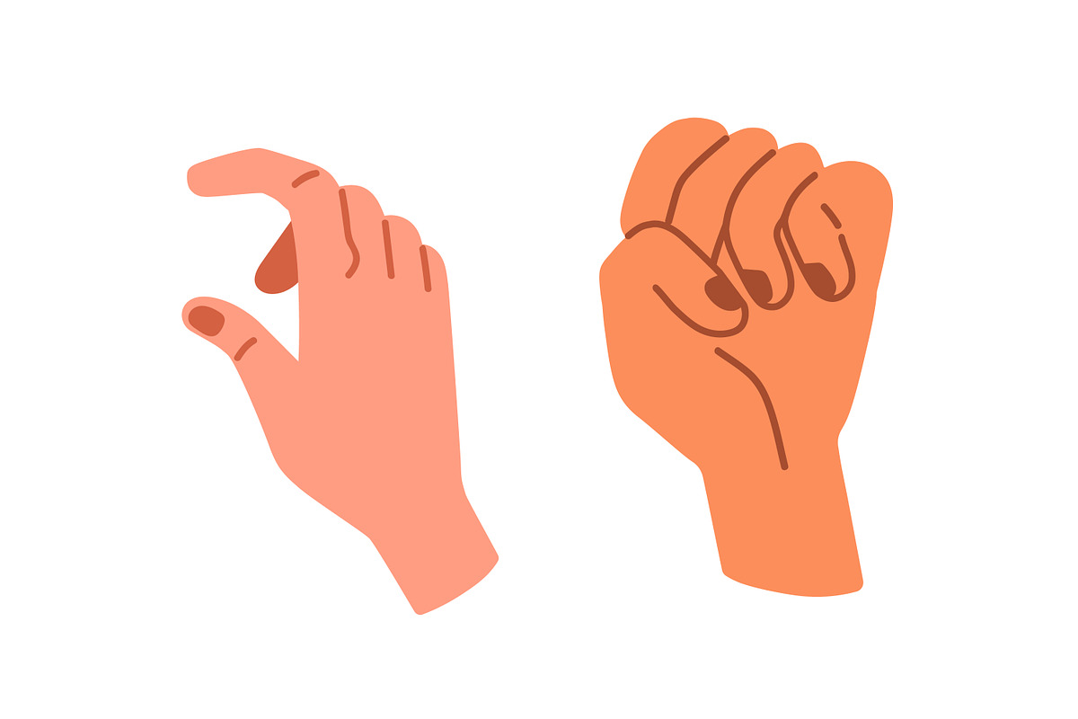 Hands of diverse people set, a Person Illustration by Good Studio (Photo 5 of 15)