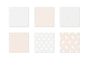 Bold Seamless Patterns Set