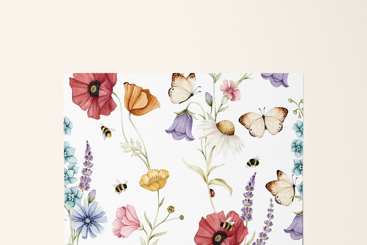 Watercolor Botanical Wildflowers Set, a Decorative Illustration by Carol Lozove (Photo 32 of 36)