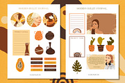 Modern bullet journal, a Stationery Template by Scarlet Heath Art (Thumbnail 5 of 9)