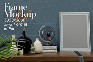 Interior Frame Mockup, a Templates & Theme by DigitalPen