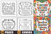 Teacher Quotes Coloring Book, an Object Graphic by protabsorkar11 (Thumbnail 1 of 4)