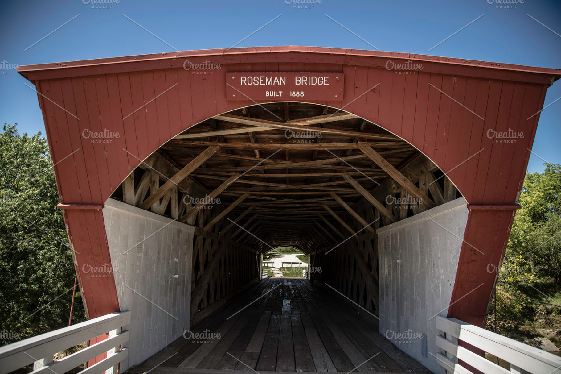 Roseman Covered Bridge Iowa