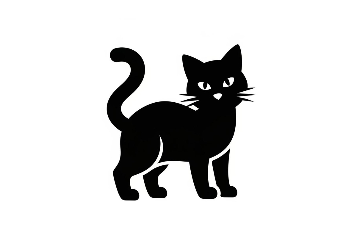 Cool Cat Silhouette Vector Bundle, an Illustration by Designs_River (Photo 25 of 51)