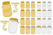 Mustard Jar Vectors & Clipart, an Illustration by Amanda Ilkov (Thumbnail 2 of 4)