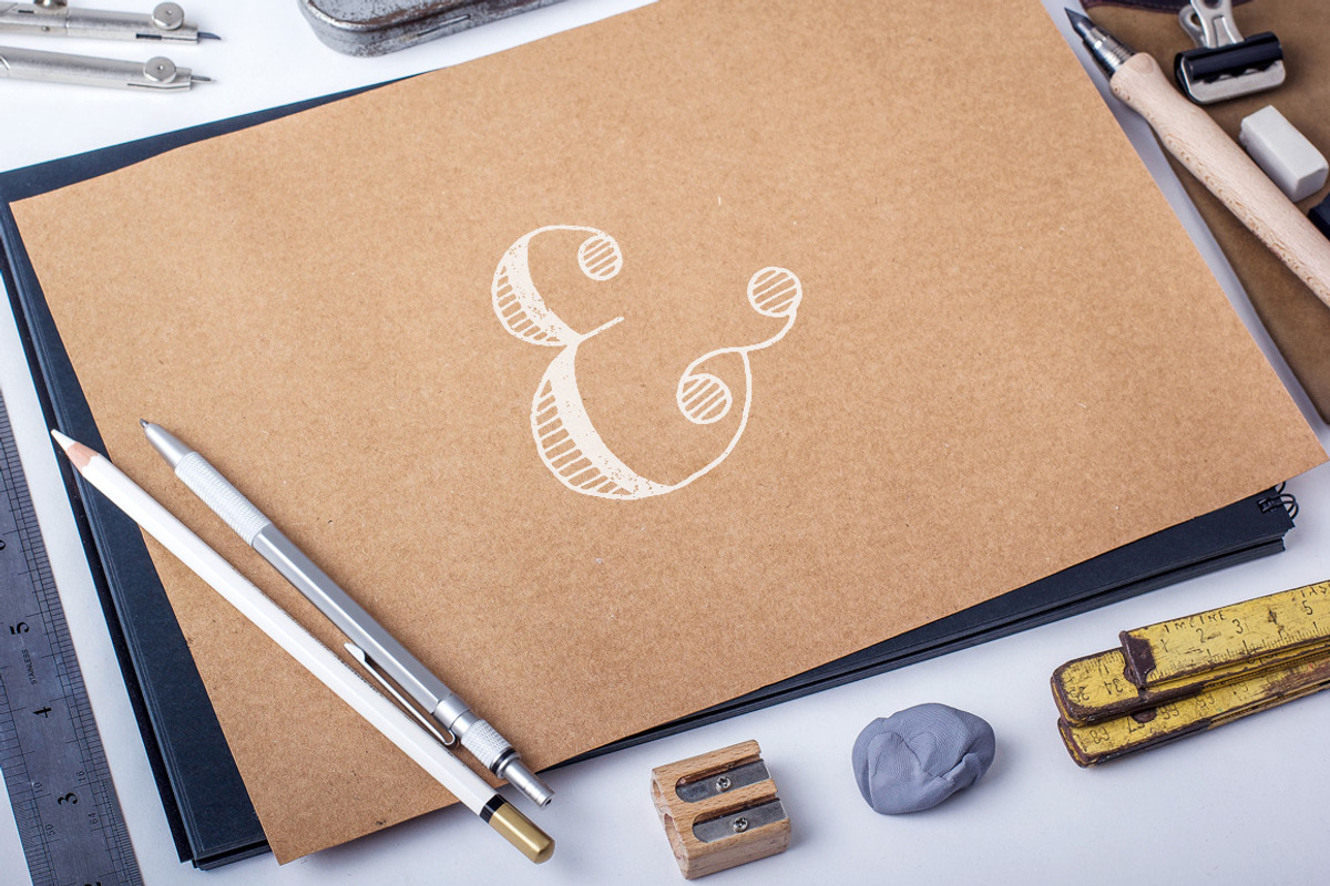 Hand Drawn Awesome Ampersands, an Illustration by True North Creative (Photo 2 of 3)