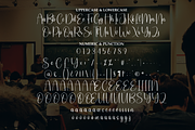 Vintage School | Script Font, a Handwritten Font by Scratchones (Thumbnail 6 of 8)