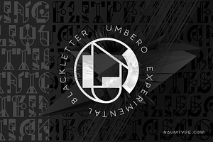 Umbero | experimental blackletter