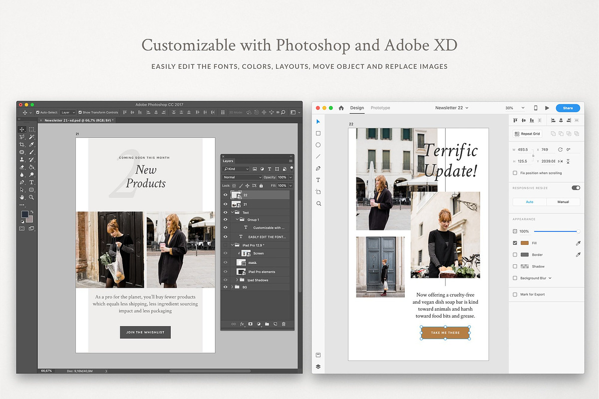 4in1 BigBundle Newsletter Templates, an Email Template by Sparrow & Snow (Photo 17 of 39)