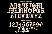 Death Letter Font, a Blackletter Font by Tom Gordon Design (Thumbnail 2 of 2)