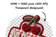 Valentine Crochet PNG Bundle, a Graphic by one-touch (Thumbnail 9 of 24)
