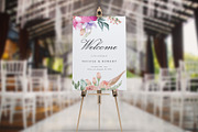 Welcome Sign Template Canva, an Invitation Template by ShineOnWedding (Thumbnail 6 of 9)