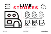 25 Logos in 1 Letter Package (B), an Illustration by The Monoline Guy (Thumbnail 2 of 4)