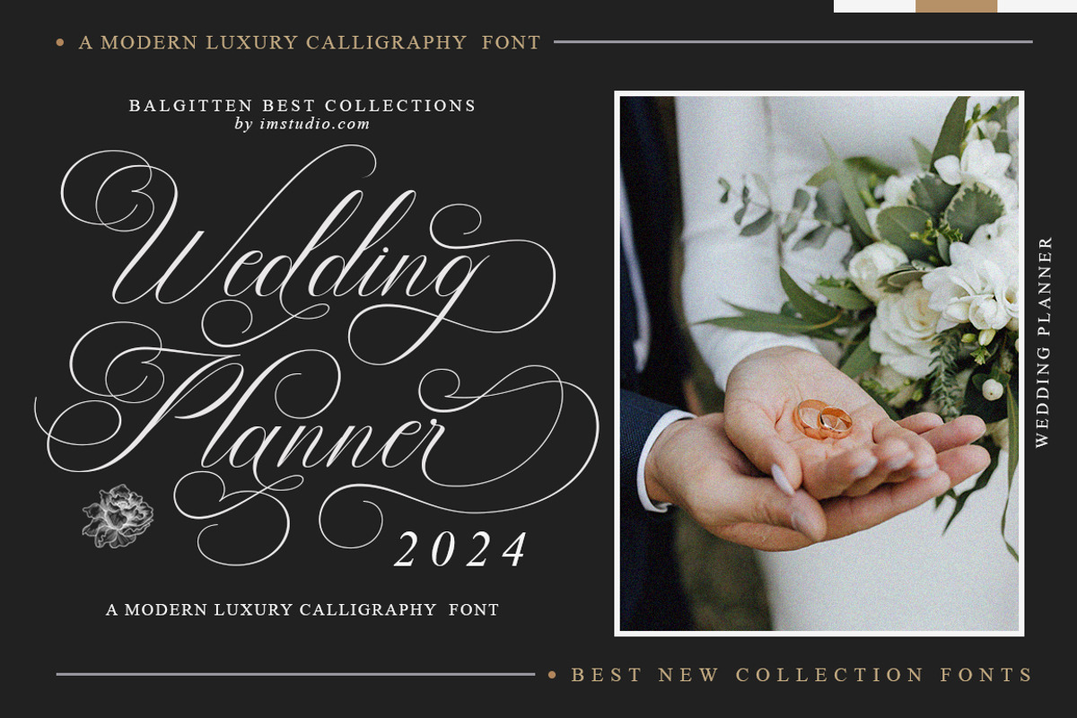 Balgitten Script, a Script Font by IM Studio (Photo 8 of 8)