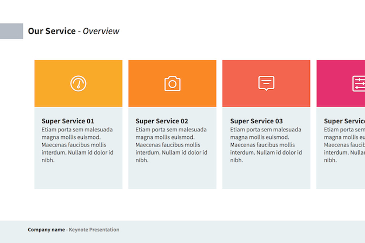 Enterprise - Keynote Template, a Presentation Template by Slidehack (Photo 3 of 5)