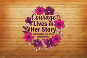 Breast cancer warrior t-shirt design, an Object Graphic by jahid234 (Thumbnail 2 of 3)