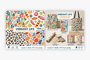 100+ Vibrant Pattern Texture Bundle, a Texture Graphic by Design_Planet (Thumbnail 10 of 16)