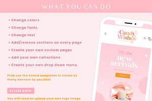 Shopify Theme Pink - Candy Wishes