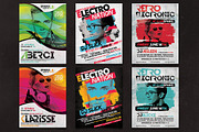 12 DJ Event Flyers + FB Covers, a Flyer Template by Graphicdome (Thumbnail 4 of 5)