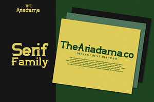 The Ariadama Serif Fonts