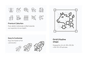 Animated Biotechnology Icons, an Outline Icon by Prosymbols (Thumbnail 3 of 6)