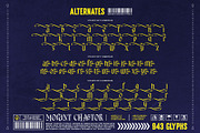 Morant Chastor Typeface, a Blackletter Font by alit design (Thumbnail 12 of 17)
