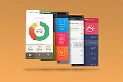 Mobile App Mock Ups, an iPhone Mockup by RgraphicsDesign (Thumbnail 3 of 5)