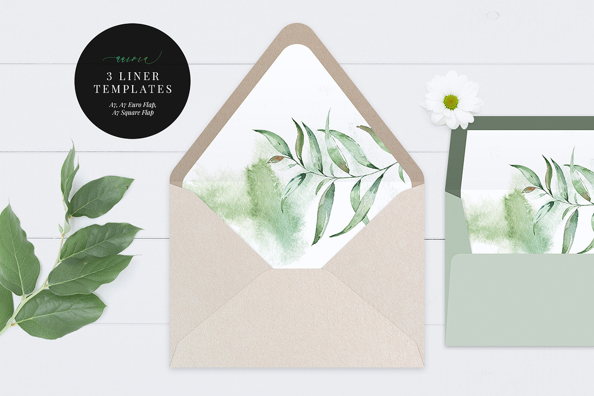 Wedding Invitation Bundle, Aurora, an Invitation Template by Alice Bluefox (Photo 14 of 17)