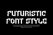 Power Srome - Futuristic Font, a Sans Serif Font by QR Design Studio (Thumbnail 3 of 7)