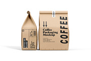 Coffee Bag Packaging Mockup PSD, a Packaging Mockup by pixelmock (Thumbnail 8 of 19)