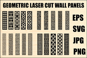 Geometric Laser Cut Wall Art, an Object Graphic by Creativeshirt