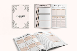 2022,2023 Planner Template Canva V13