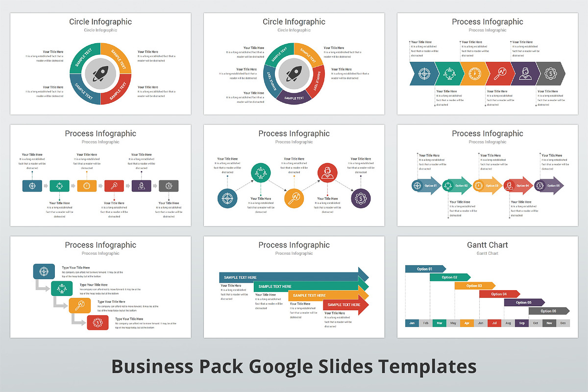 Business Pack Google Slides Bundle, a Presentation Template by GraphicStan (Photo 33 of 41)