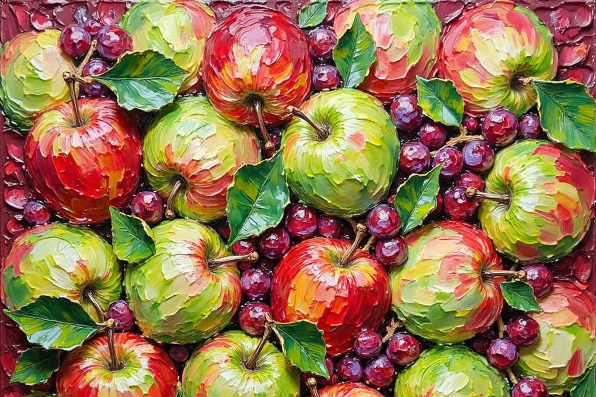 Tropical, Summer Fruit Oil Painting, a Food Illustration by PLUM&FIGS (Photo 20 of 22)