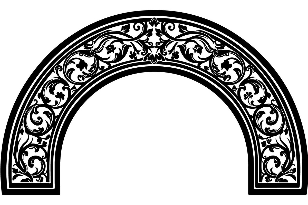 Arabic Ornamental Arch Vector, a Decorative Illustration by Designer_Momina (Photo 11 of 14)