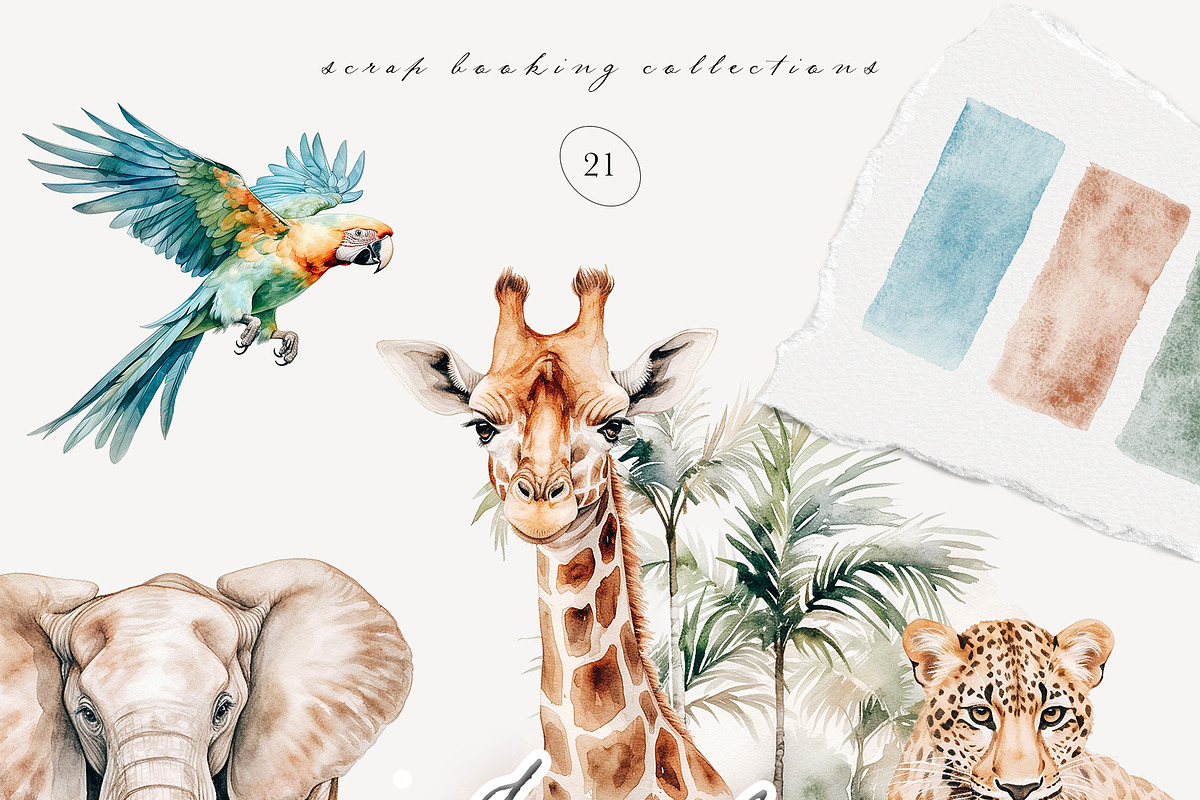 New! Huge Scrapbooking Bundle, an Illustration by Isabelle Salem (Photo 86 of 246)