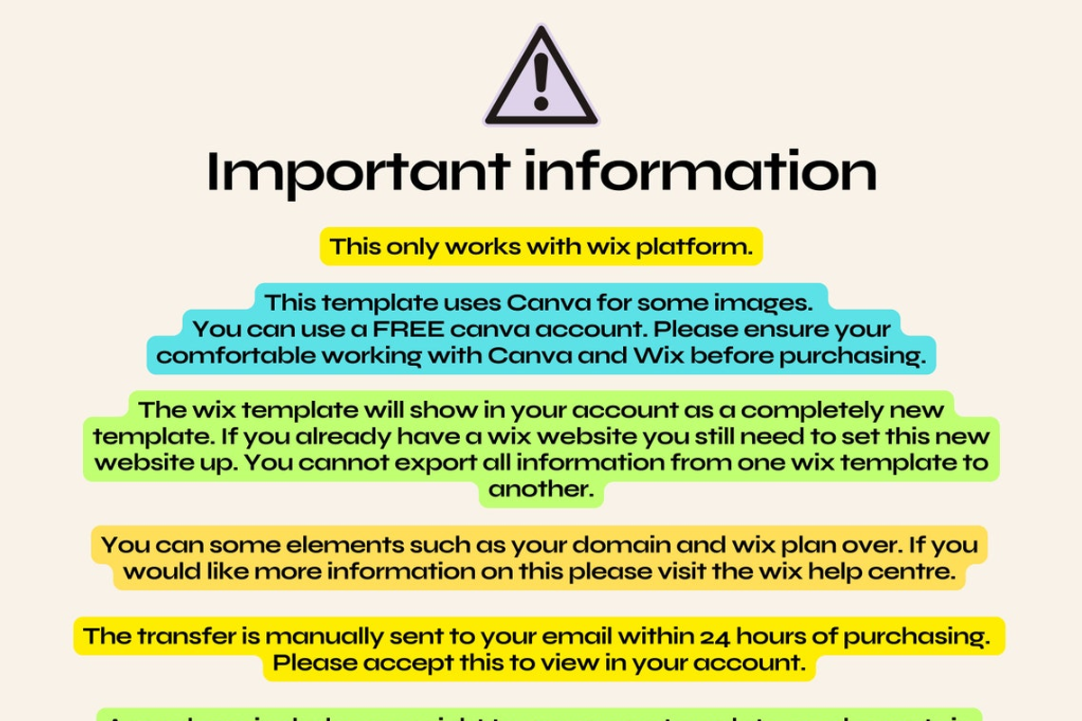 Wix Website Template -Retro Candy, a Wix Template by The Pixel Palace (Photo 5 of 9)