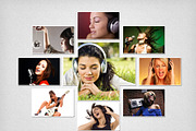 Photo Collage Template 03, a Graphic by Layout Design (Thumbnail 1 of 5)