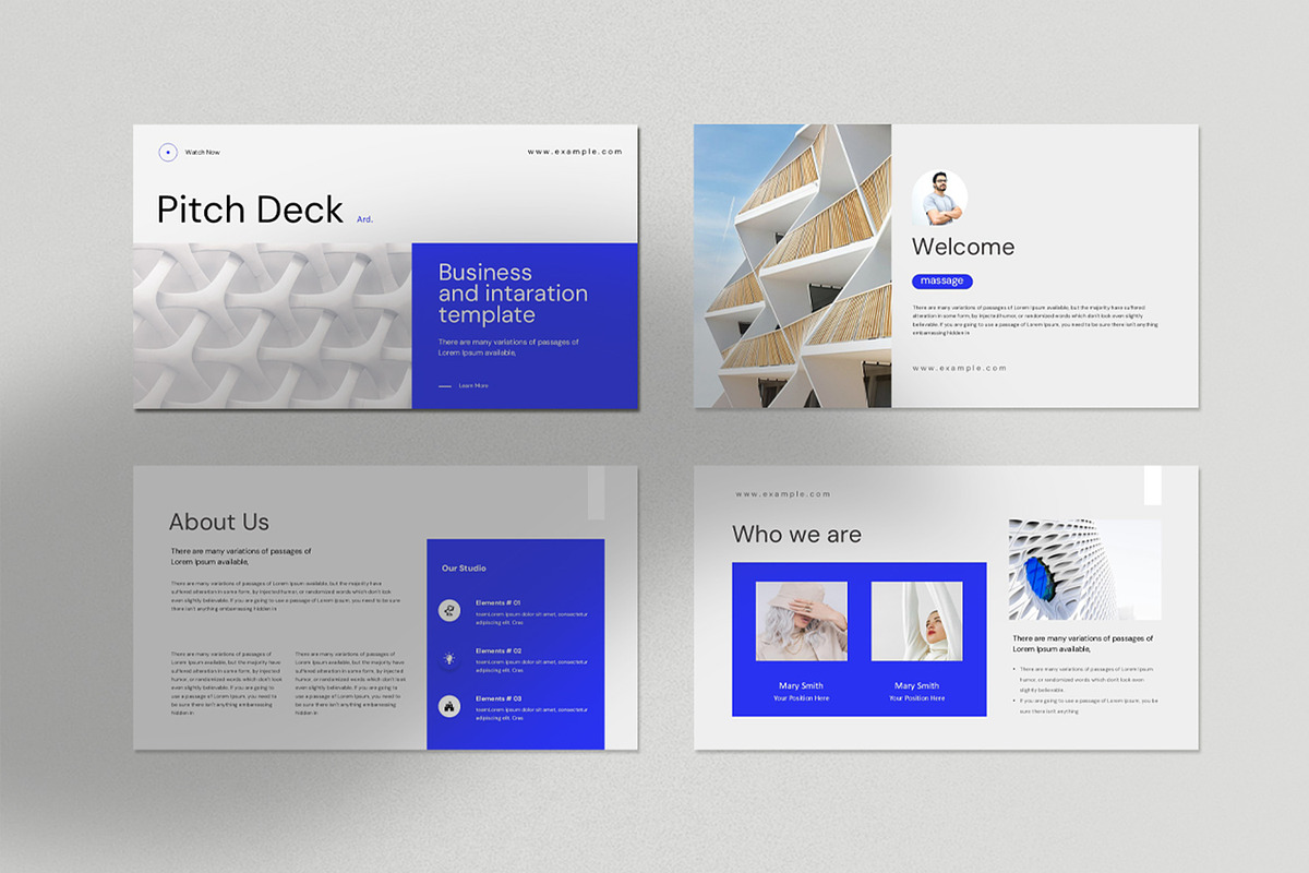 Pitch-Deck Presentation Template, a Presentation Template by Dream-Lab (Photo 2 of 7)