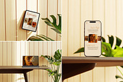 Samira Device Mockup Collection, an iPhone Mockup by Mockup Line (Thumbnail 5 of 7)