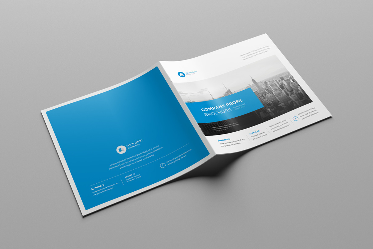 Clean & Modern Brochure | 3 Sizes, a Brochure Template by Pro-Gh (Photo 28 of 28)