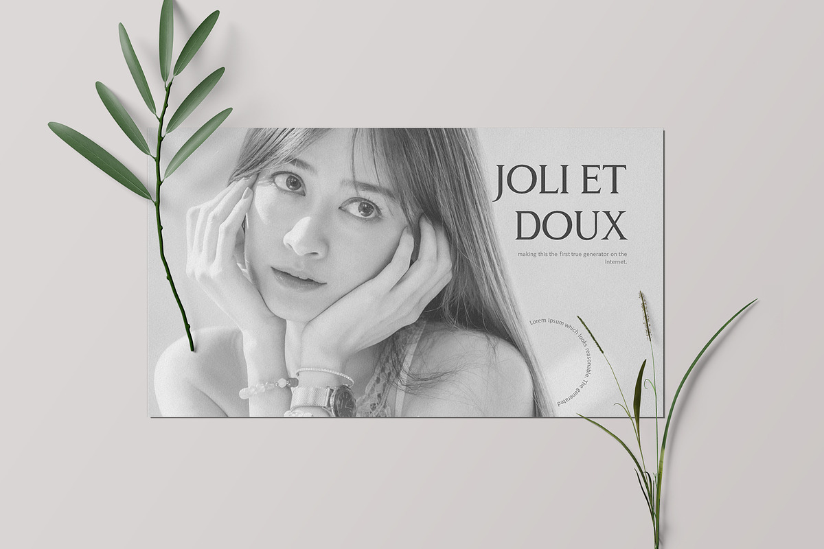 SALE Geulis Feminine Google Slides, a Presentation Template by Flawless And Co (Photo 9 of 12)