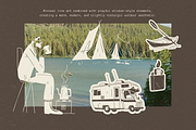 Lets Go Camping: 50 Illustration Set, a Person Illustration by Veyla (Thumbnail 7 of 14)