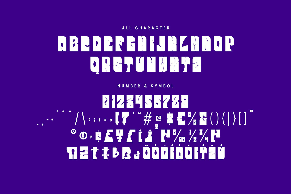 Borque Display Font, a Sans Serif Font by Maulana Creative (Photo 5 of 7)