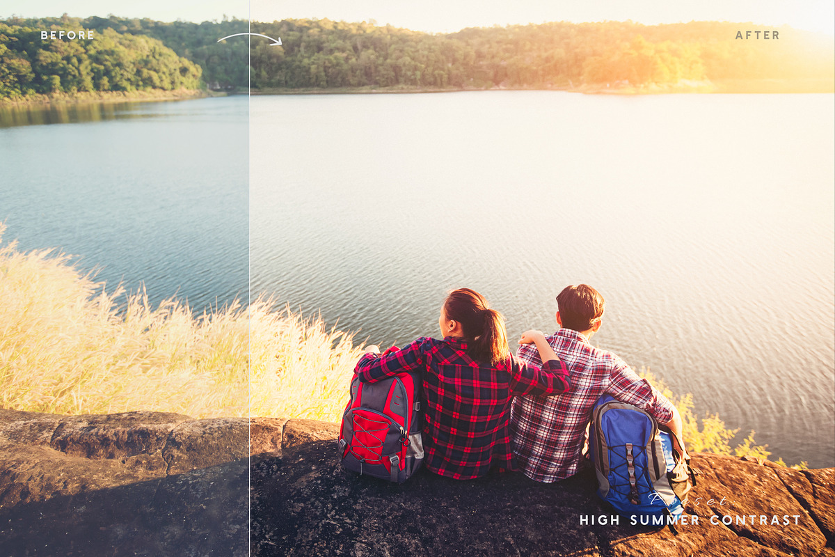 Summer Gold Warm Lightroom Presets, an Action Add-On by Effect-Hub (Photo 12 of 18)