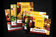 Cranberry Restaurant Advert Flyer, a Flyer Template by Inconcept Media Arsenal (Thumbnail 1 of 5)